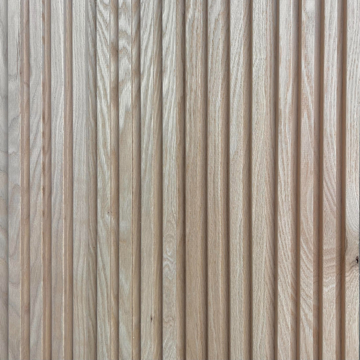 Timeline Fluted Cube solid wood wall panel showing fluted cube profile close-up for slat wall paneling, tambour, and solid wood acoustic wall paneling